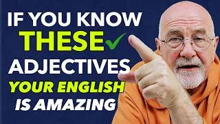 QUICK ENGLISH BOOST 🇬🇧 | Only FLUENT SPEAKERS Use These 12 English Adjectives!