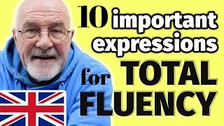 THE KEY TO FLUENT ENGLISH | 10 DAILY Expressions for Pro-Level SPEAKING 🤓 💬🗣️