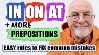 EASY Grammar Rules For PREPOSITIONS | Common English Grammar Mistakes