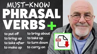 20 MUST-KNOW Speaking Phrasal Verbs to Build Your Vocabulary | TOTAL English Fluency