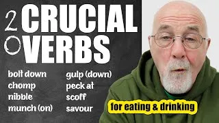 20 CRUCIAL English verbs for eating | Advanced vocabulary for daily conversation