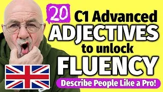 20 Essential C1 LEVEL English Adjectives | How to Describe APPEARANCE in English | Vocabulary Lesson