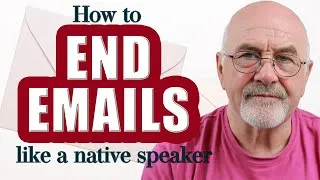 How to end an email in English like a native speaker | Study English