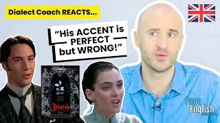 RATING British Accents in DRACULA! | Dialect Coach REACTS!