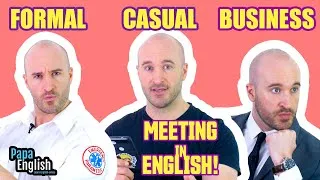 SET UP a Meeting / Date / Appointment in English!