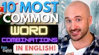 MOST COMMON English Word Combinations! - FAST Speaking Practice!