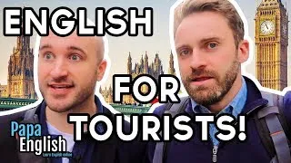 Tourist Vocabulary for London! With Tom from Eat Sleep Dream English