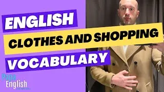 How to Talk about CLOTHES In English! English Vocabulary Lesson!