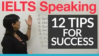 12 IELTS Speaking Tips