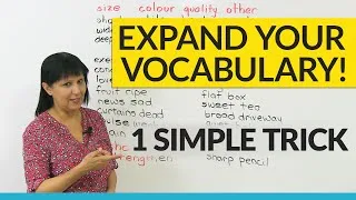 Vocabulary Hack: Learn 30+ Verbs in 10 minutes!