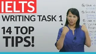 IELTS General: Writing Task 1  – 14 Top Tips!
