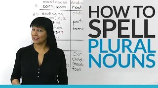 How to spell plural nouns easily