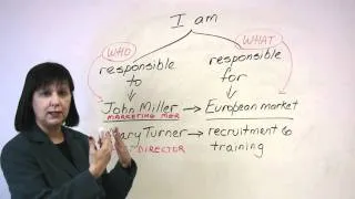 Business English - Talking about your Responsibilities