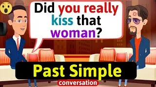 Past Simple conversation (Interviewing a famous actor) English Conversation Practice