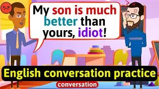 Shadowing English Conversation Practice (Family life) Improve English Speaking Skills