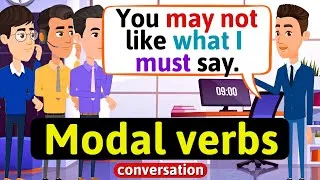Modal verbs conversation (Office rules - first day at work) English Conversation Practice