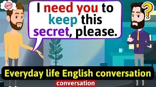 English Conversation Practice (At the office - bad friends) Improve English Speaking Skills