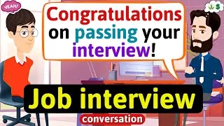 Job interview in English - English Conversation Practice - Improve English Speaking Skills Everyday