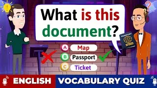 English Vocabulary Quiz | What's Your ENGLISH LEVEL? Take This Test! - Easy English Quiz