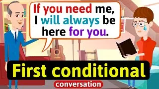First conditional conversation (Father giving advice) English Conversation Practice