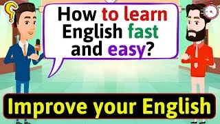 Improve English Speaking Skills (Questions in English) English Conversation Practice