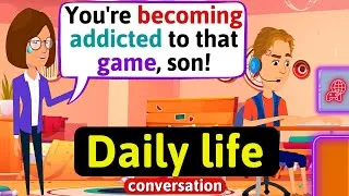 Playing online conversation - Everyday English Conversation - English Conversation Practice
