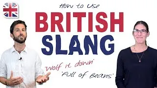 20 British Slang Phrases and Expressions - English Vocabulary Lesson