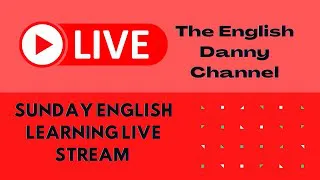 Learn English Live Lesson l You can learn English with an English