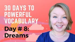 Learn English About DREAMS Vocabulary l Dream Vocabulary in English