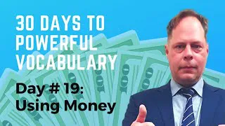 Learn English Vocabulary About USING MONEY - MONEY Words and Phrases