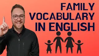 Learn English Vocabulary about Family. Learn spoken English about Family.
