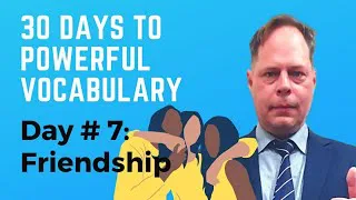 Learn English About FRIENDSHIP l Friendship Vocabulary in English