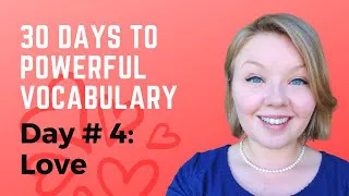 Learn English About LOVE Vocabulary l LOVE Vocabulary in English