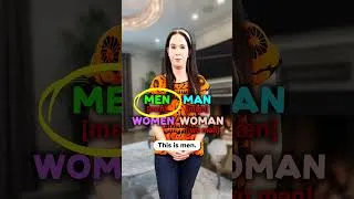 ⚥ MAN, MEN, WOMAN, WOMEN | Confusing English Vocabulary