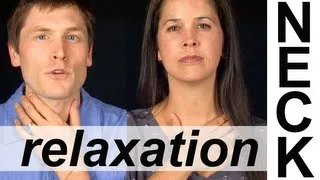 NECK AND THROAT RELAXATION EXERCISES (5 of 6) -- Vocal Exercises -- American English Pronunciation