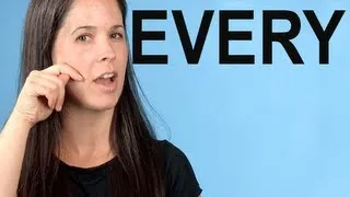 How to Pronounce EVERY -- American English