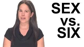 How to Pronounce SEX vs. SIX - American English