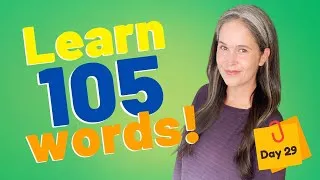 LEARN 105 ENGLISH VOCABULARY WORDS | DAY 29