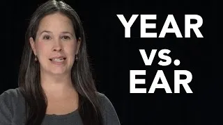 YEAR vs. EAR - American English Pronunciation (EAR vs. HEAR)