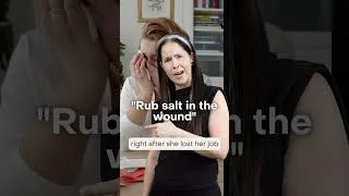 Rub salt in the wound (Idiom) 🧂