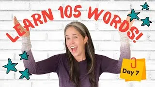 LEARN 105 ENGLISH VOCABULARY WORDS | DAY 7