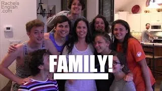 ENGLISH VOCABULARY - Family Vocabulary!  This Vocabulary Builder teaches you all about family