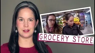 ENGLISH CONVERSATION – GROCERY STORE