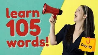 LEARN 105 ENGLISH VOCABULARY WORDS | DAY 10