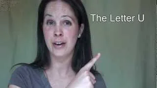 How to Pronounce the Letter U - American English