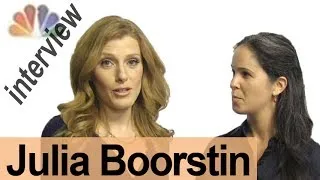 JULIA BOORSTIN -- Interview a Broadcaster!  -- American English Pronunciation