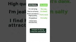 Slang Lesson! 🙃