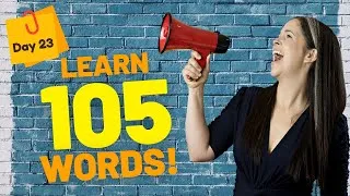 LEARN 105 ENGLISH VOCABULARY WORDS | DAY 23