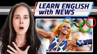 Learn English with News: Why Sha'Carri Richardson Won't Run at the Olympics | Rachel's English