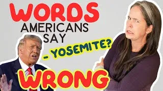 10 Words Americans Say WRONG! | Americans Mispronounce These Words Often